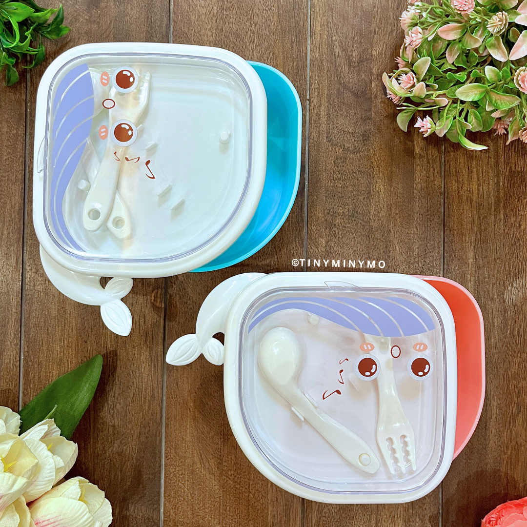 Kids Whale Snacks Box - Tinyminymo