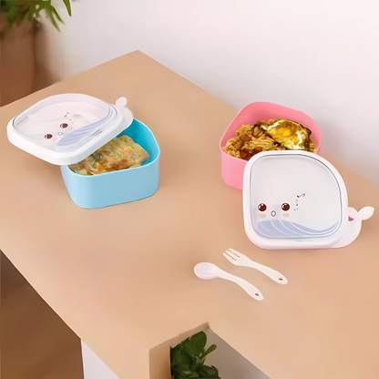 Kids Whale Snacks Box - Tinyminymo