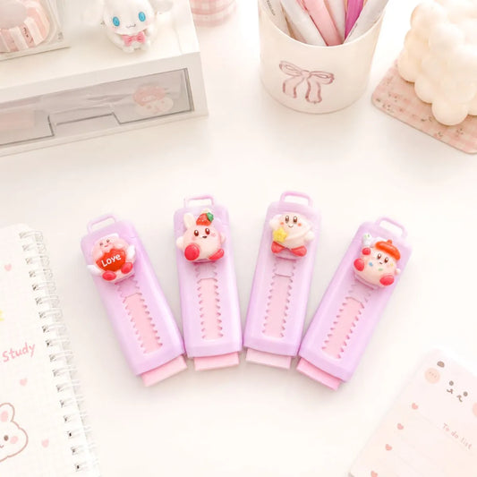Four Kirby Design Erasers - Tinyminymo
