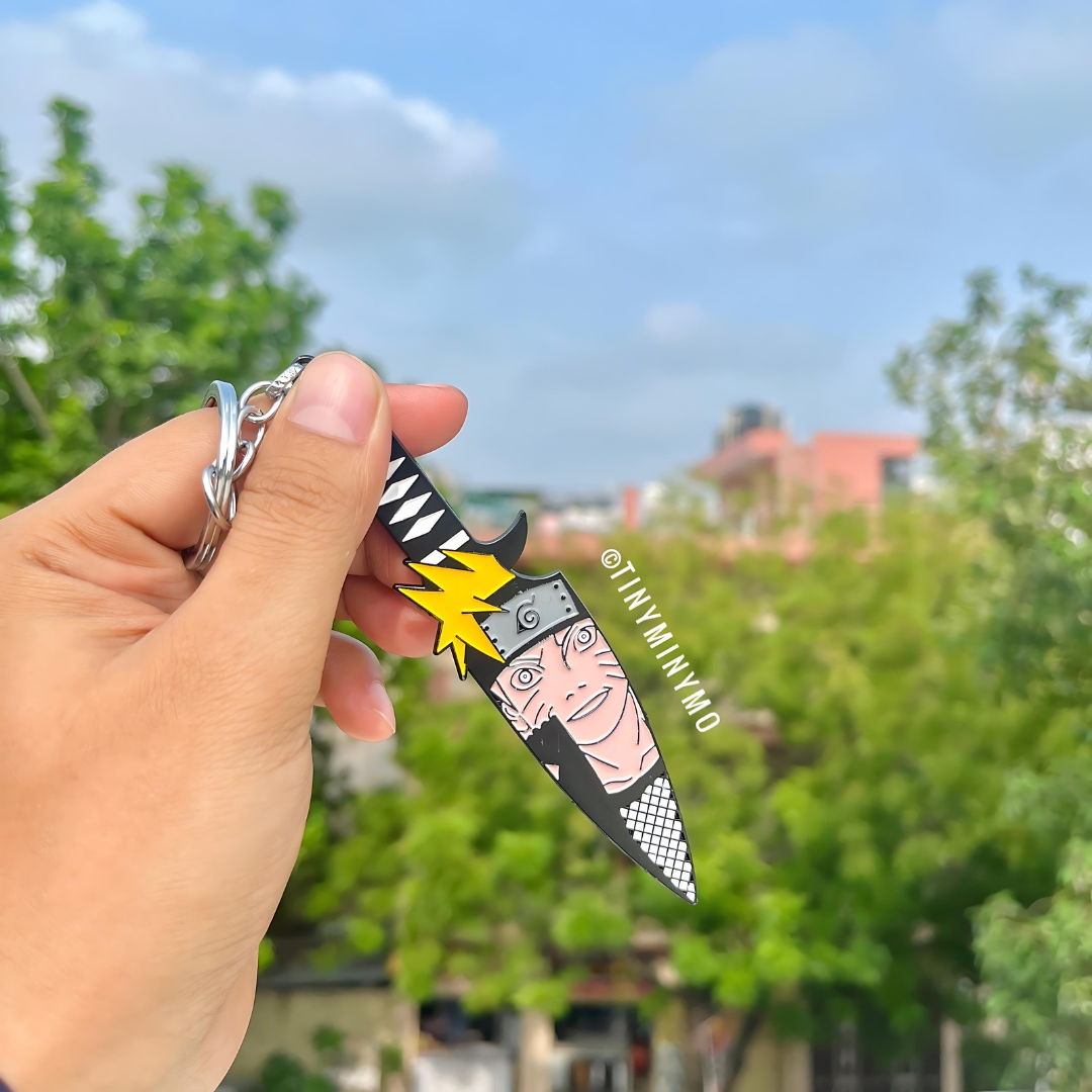 Knife Shaped Anime Keychain - Tinyminymo