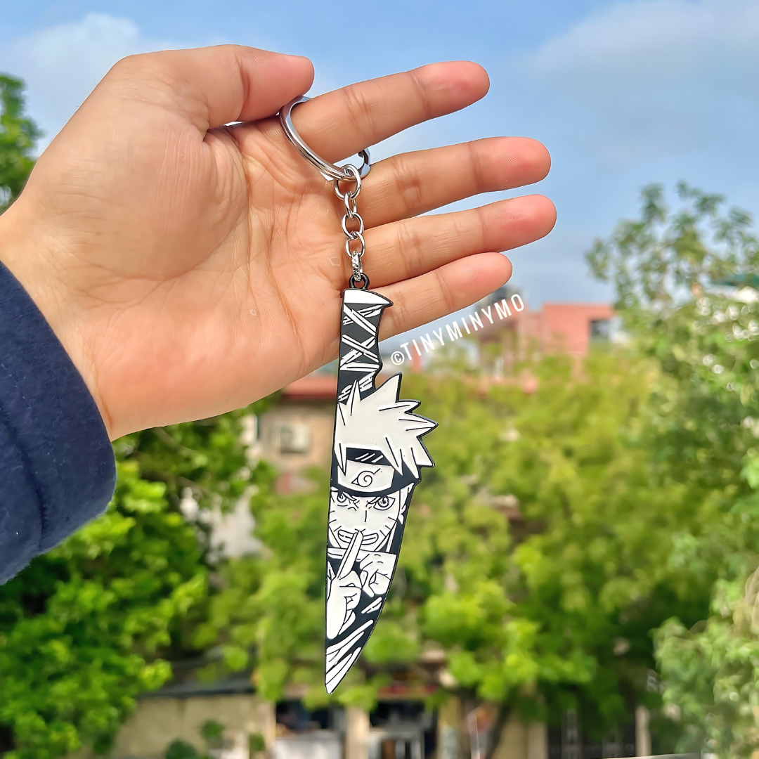 Knife Shaped Anime Keychain - Tinyminymo