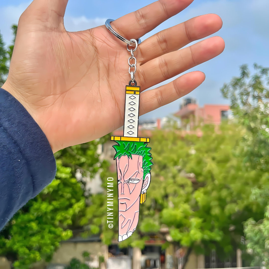 Knife Shaped Anime Keychain - Tinyminymo