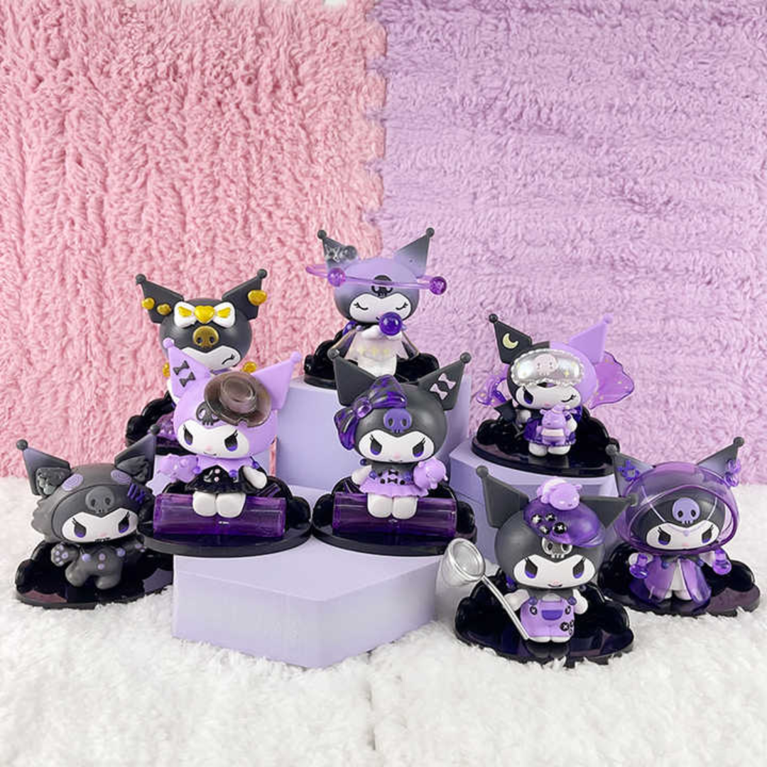 Different Design of Kuromi Action Figure - Tinyminymo