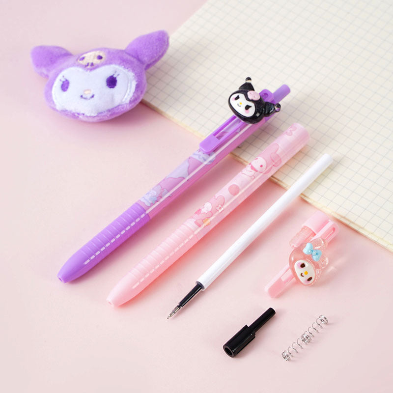 Kuromi Charm Gel Pen - Tinyminymo