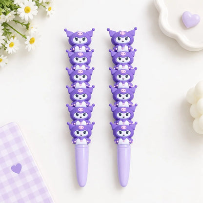 Purple Kuromi Gel Pens - Tinyminymo