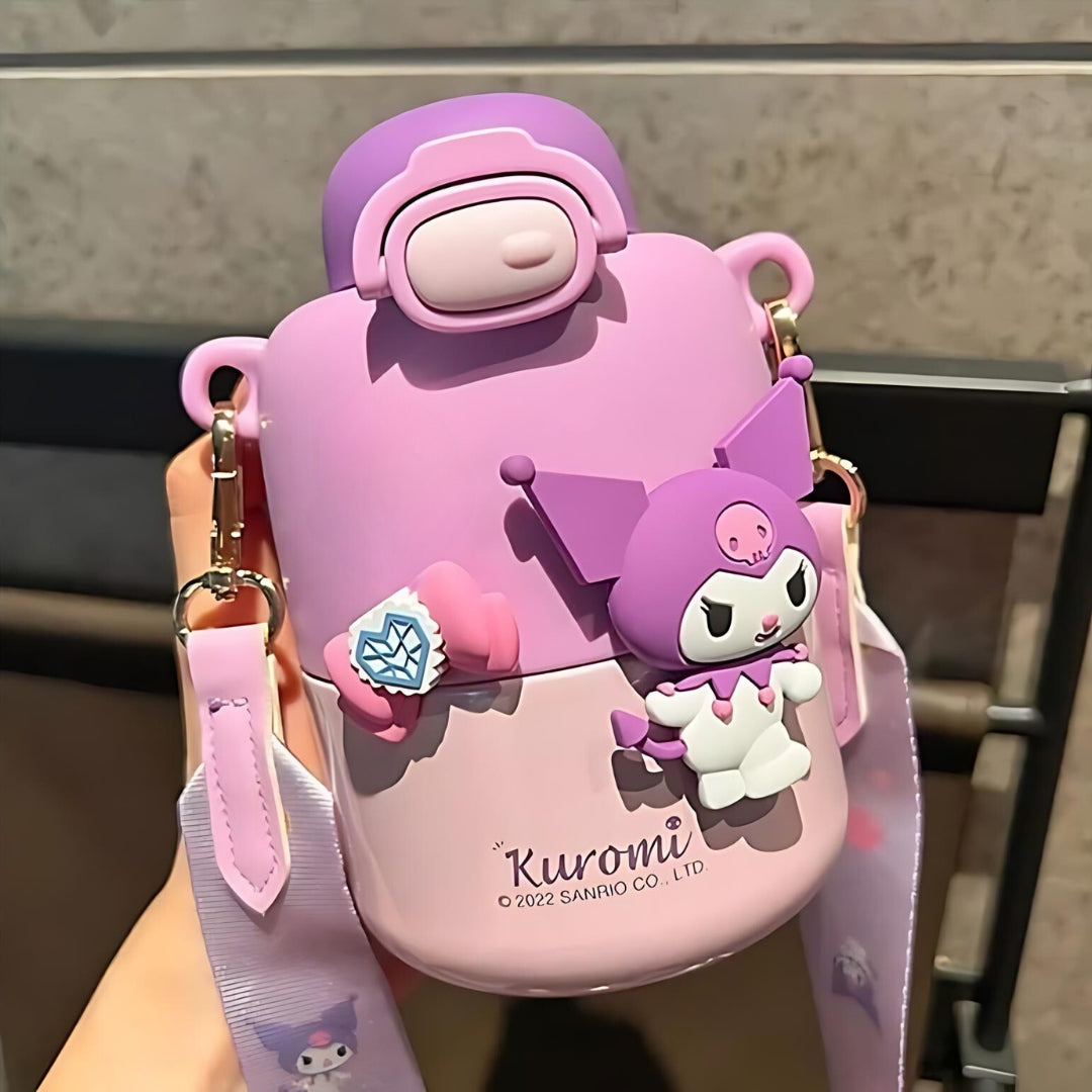Kuromi Hot and Cold Water Bottle - Tinyminymo