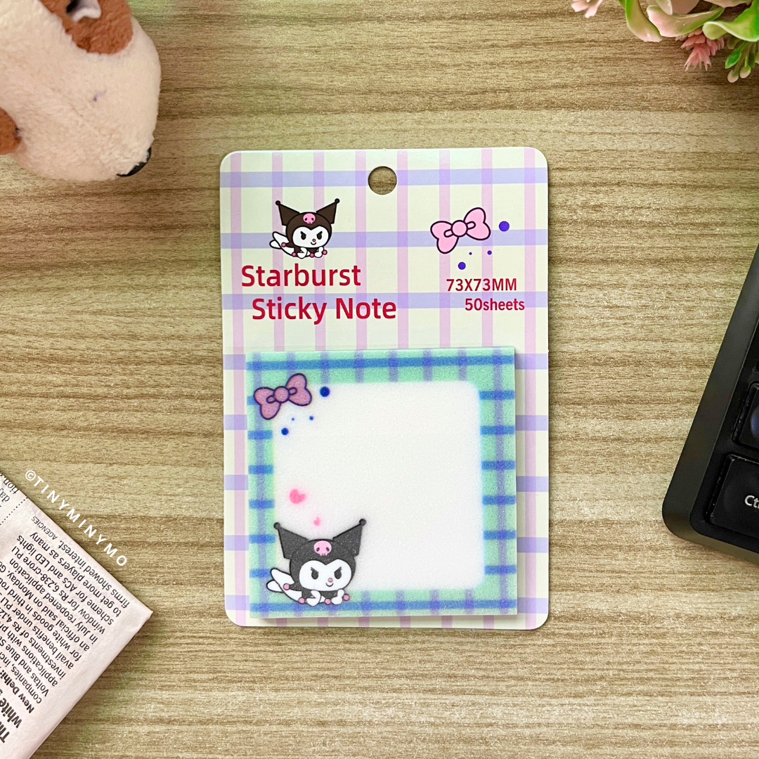 Kuromi Sticky Note - Tinyminymo