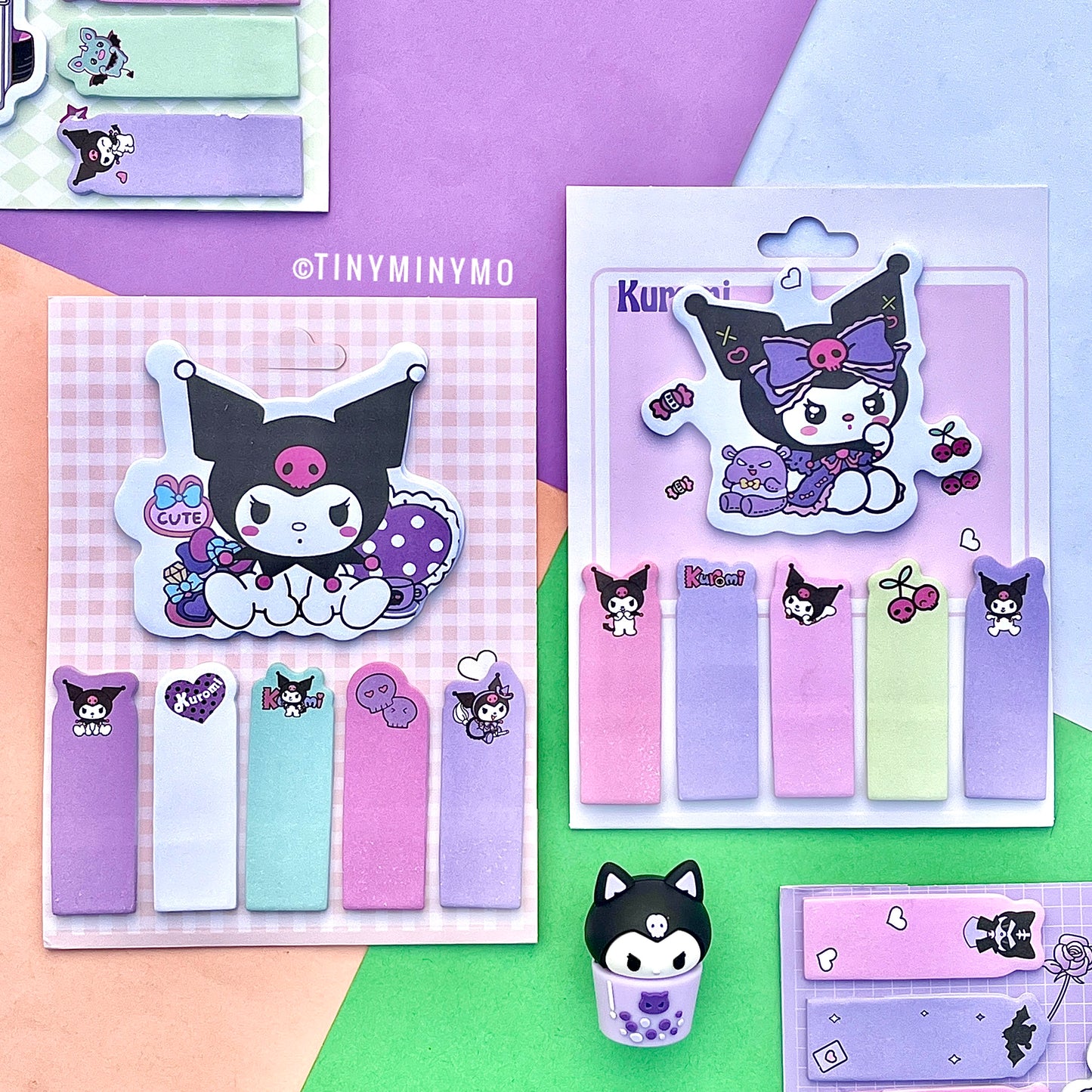 Kuromi Sticky Note Set - Tinyminymo