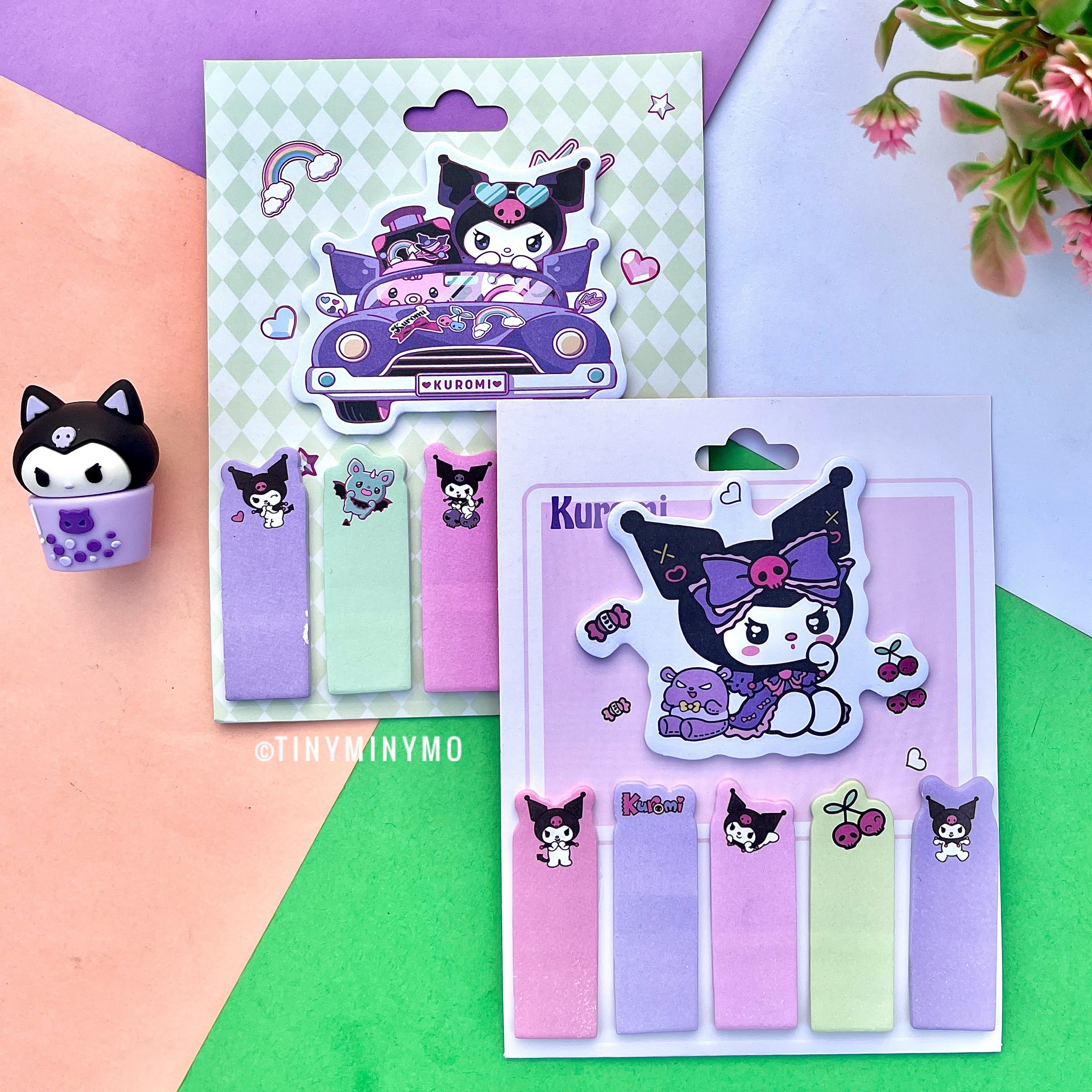 Kuromi Sticky Note Set - Tinyminymo