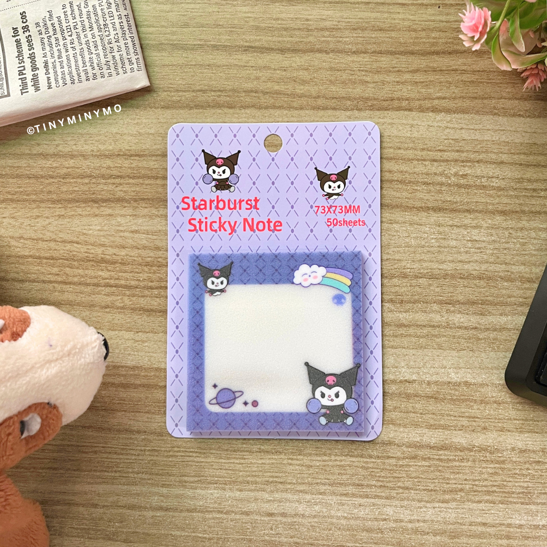 Kuromi Sticky Note - Tinyminymo