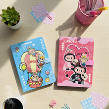 Load image into Gallery viewer, Two Colorful Labubu Diaries - Tinyminymo
