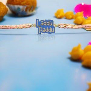 Laddu Paddu Metal Rakhi - Tinyminymo