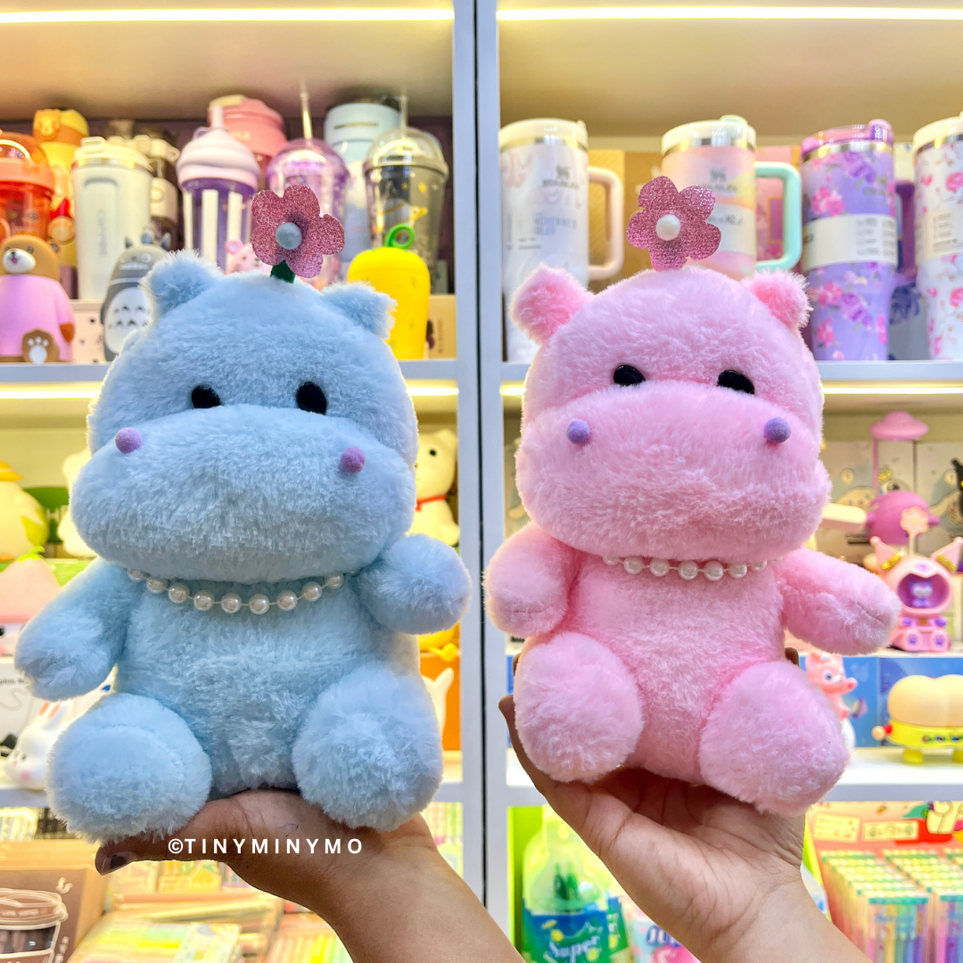 Lady Hippo Soft Toy - Tinyminymo