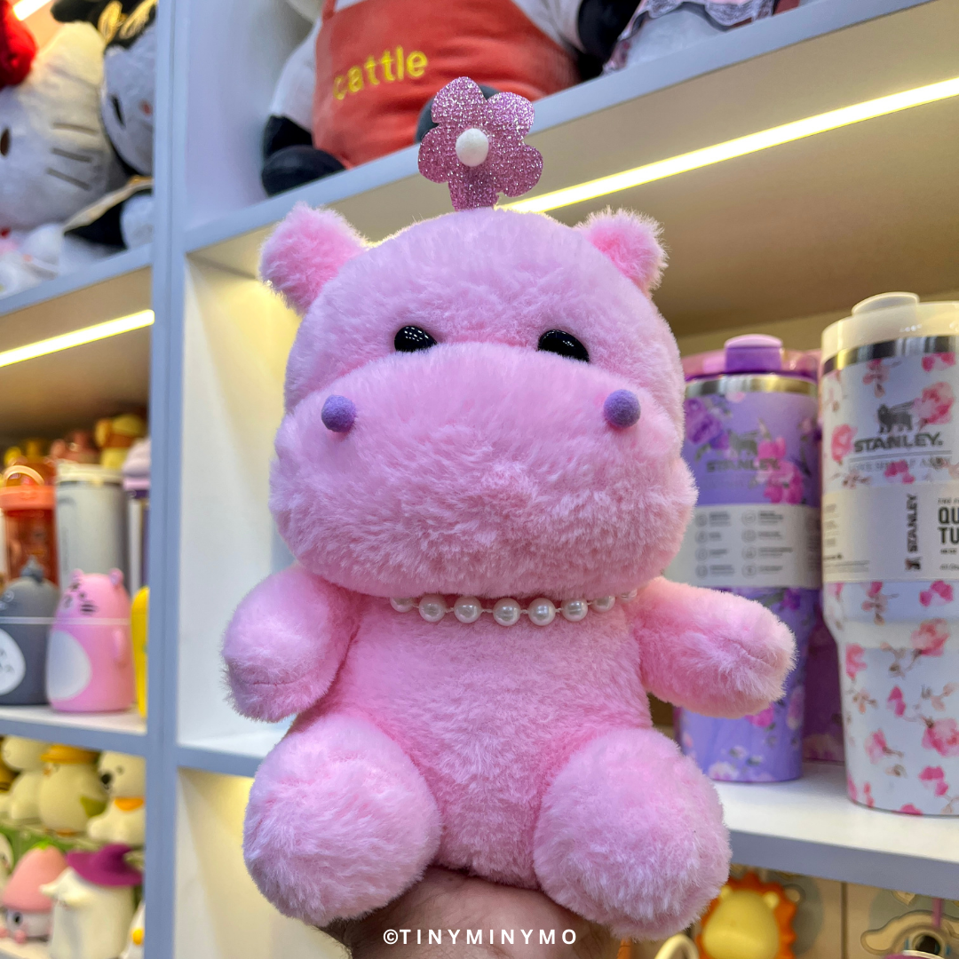 Lady Hippo Soft Toy - Tinyminymo