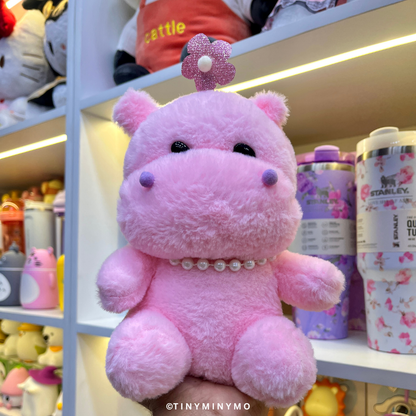 Lady Hippo Soft Toy - Tinyminymo