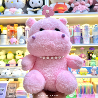 Lady Hippo Soft Toy - Tinyminymo