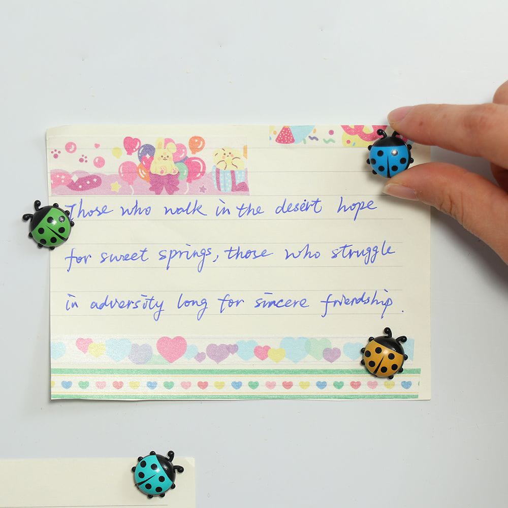 Ladybug Fridge Magnet - Set of 6 - Tinyminymo.com