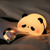 Lazy Panda Silicone Night Light - Tinyminymo
