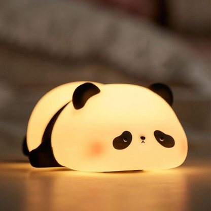Lazy Panda Silicone Night Light - Tinyminymo