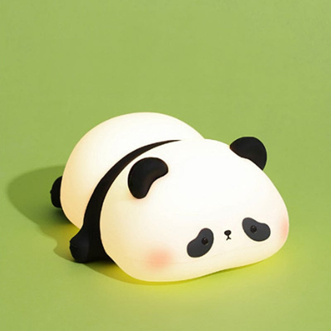Lazy Panda Silicone Night Light - Tinyminymo