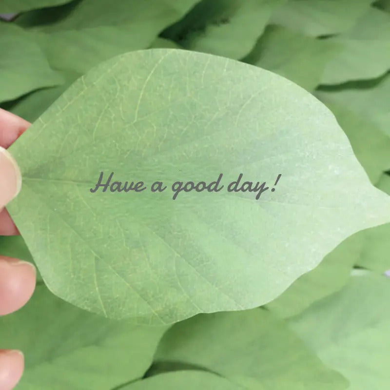 Leaf Sticky Notes - Tinyminymo