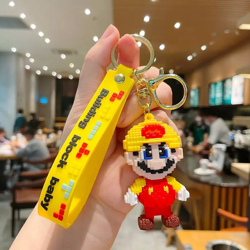 Lego Mario 3D Keychain - Tinyminymo