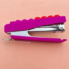 Load image into Gallery viewer, Purple Lego Stapler - Tinyminymo
