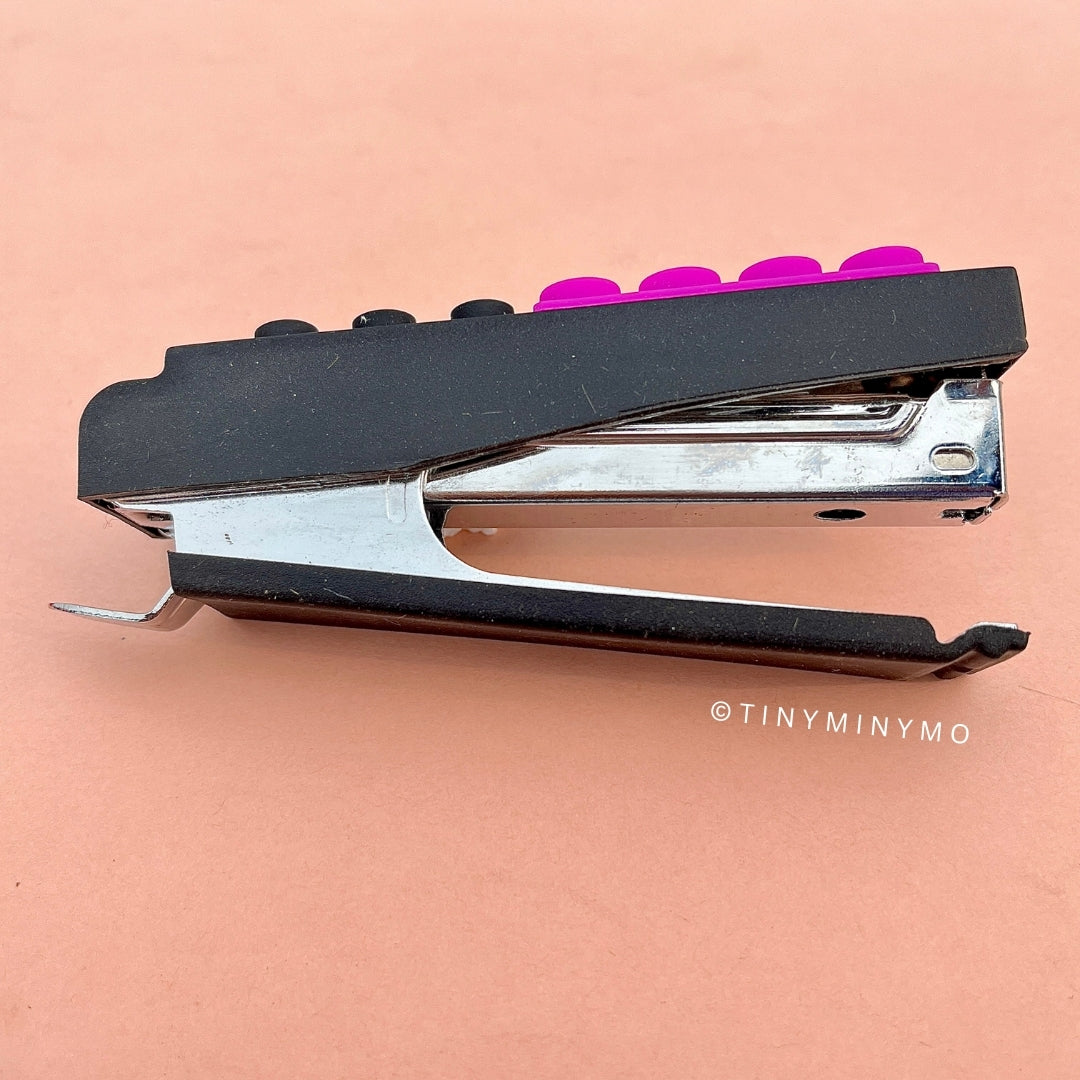Black Color Lego Stapler - Tinyminymo