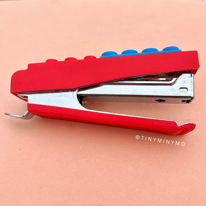 Red Color Lego Stapler - Tinyminymo