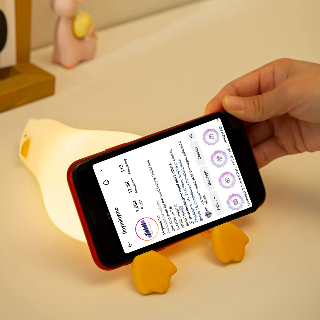 Lie in Peace Duck Night Light - Tinyminymo