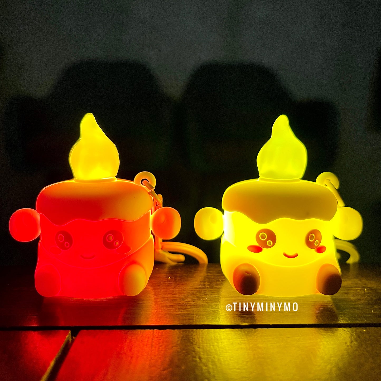 Light Up Cake Keychain - Tinyminymo