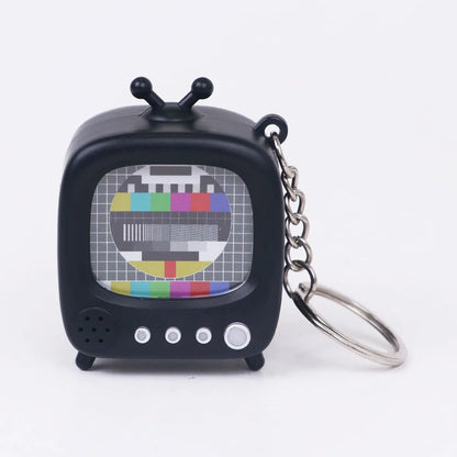 Black Lightup TV Keychain - Tinyminymo