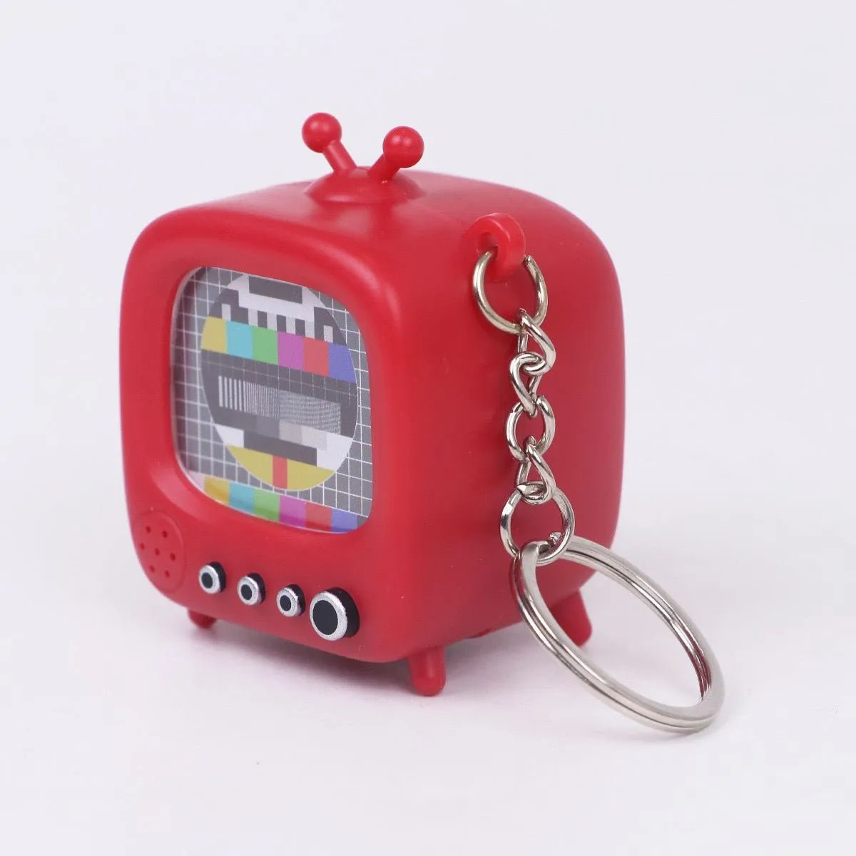 Red Lightup TV Keychain - Tinyminymo