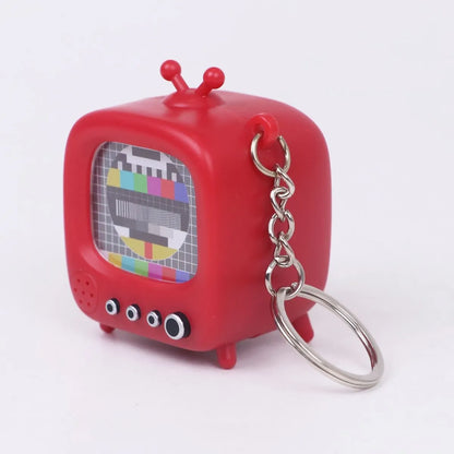 Red Lightup TV Keychain - Tinyminymo
