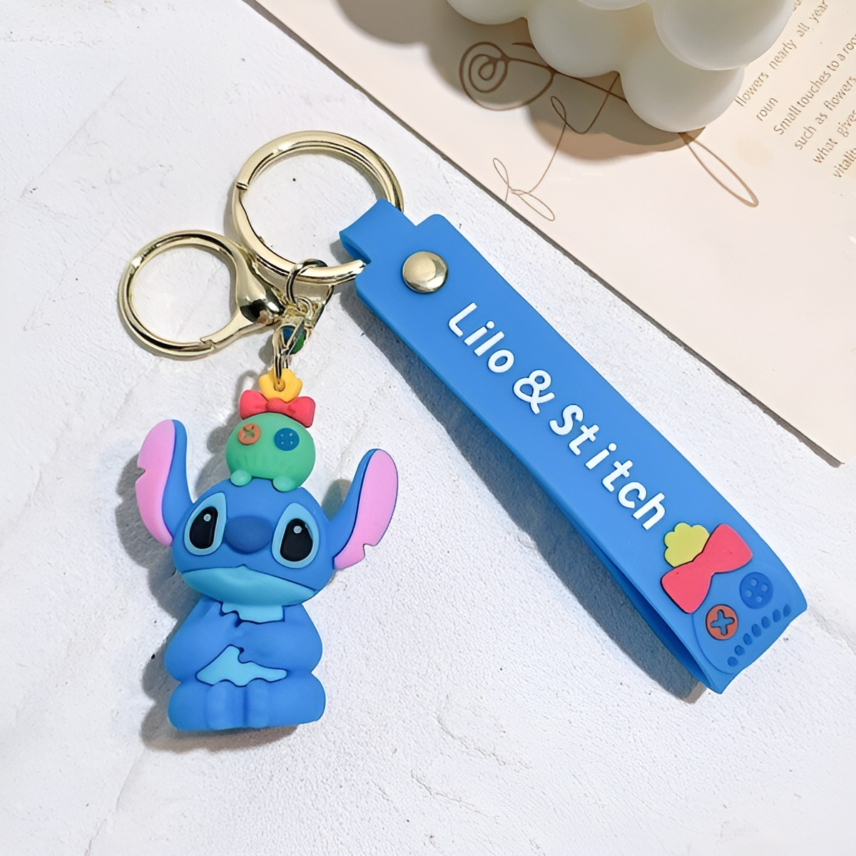 Lilo and Stitch 3D Keychain - Tinyminymo