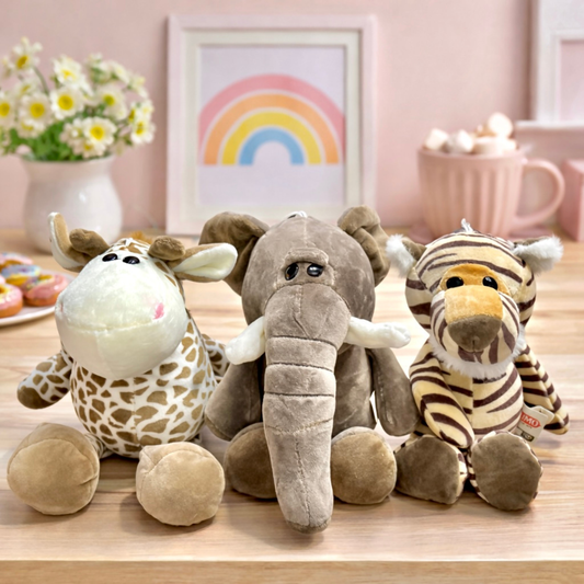 Three Variants of Little Animal Soft Toys - Tnyminymo
