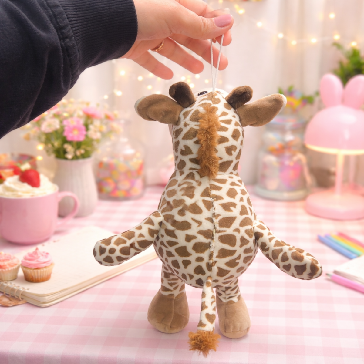Giraffe Soft Toy from Back - Tinyminymo