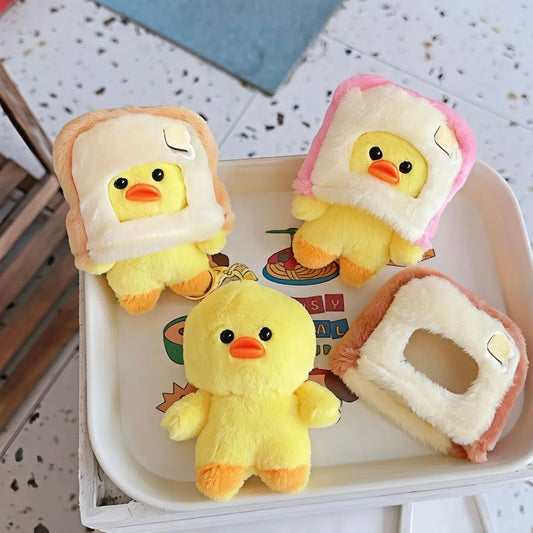 All Colors of Duck Fluffy Keychains - Tinyminymo 