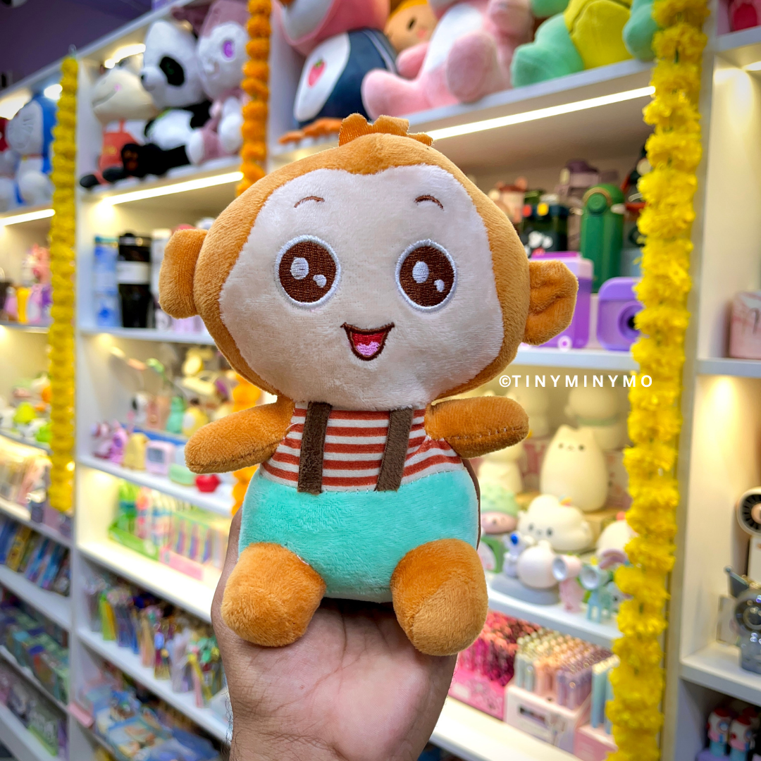 Little Monkey Soft Toy in Tan Brown - Tinyminymo