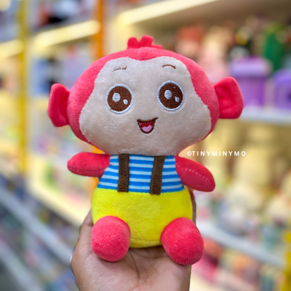 Little Monkey Soft Toy in Pink Color - Tinyminymo