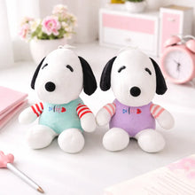 Load image into Gallery viewer, Green and Purple Color Snoopy Soft Toys - Tinyminymo
