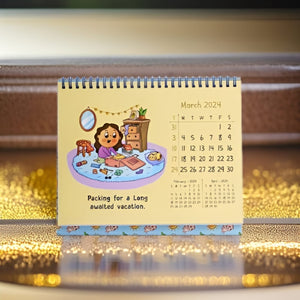 Little Things of Joy Desk Calendar - Tinyminymo