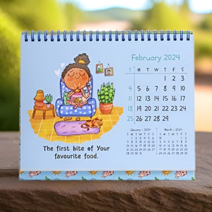 Little Things of Joy Desk Calendar - Tinyminymo