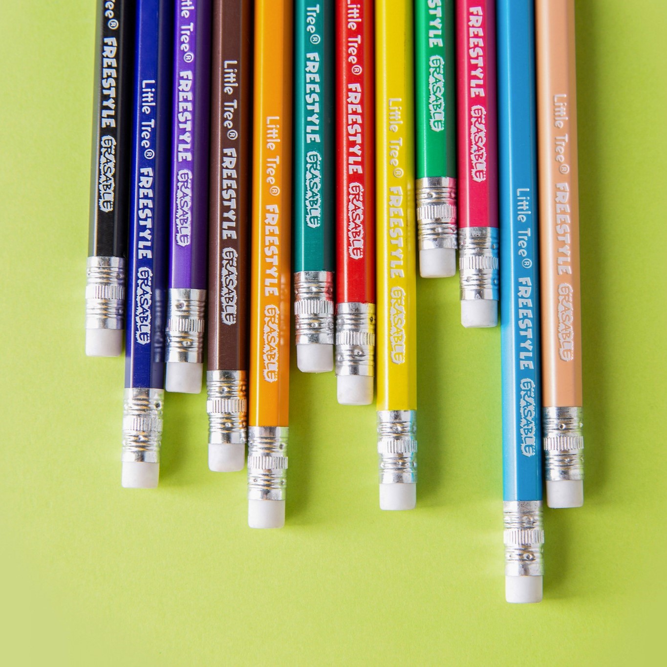 Little Tree Erasable Color Pencil Set - Set of 18 - Tinyminymo
