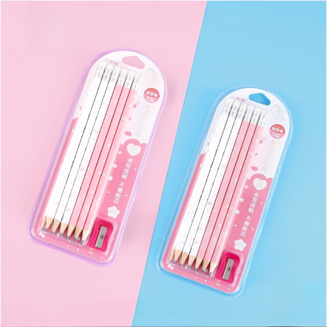 Little Tree Pencil Set - Unicorn - Tinyminymo