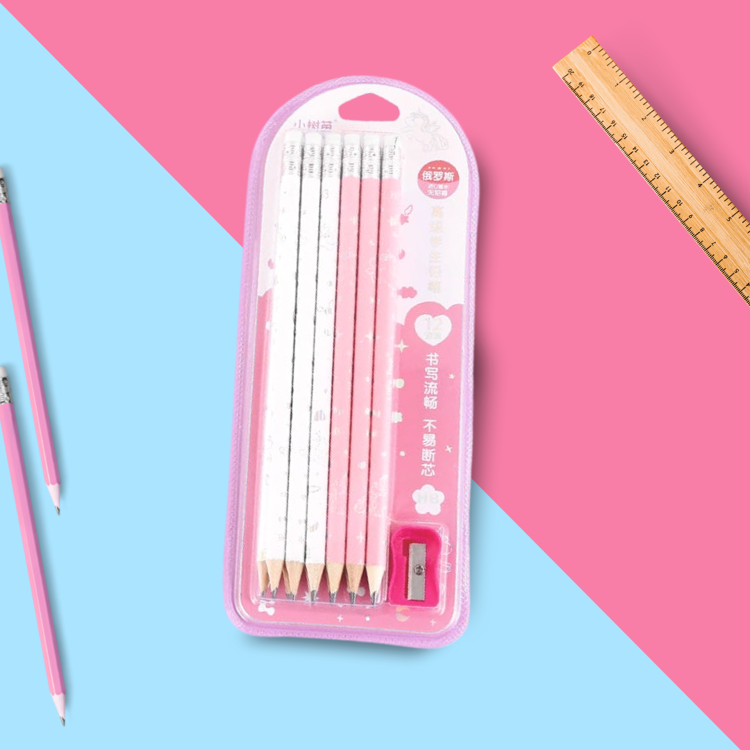 Little Tree Pencil Set - Unicorn - Tinyminymo