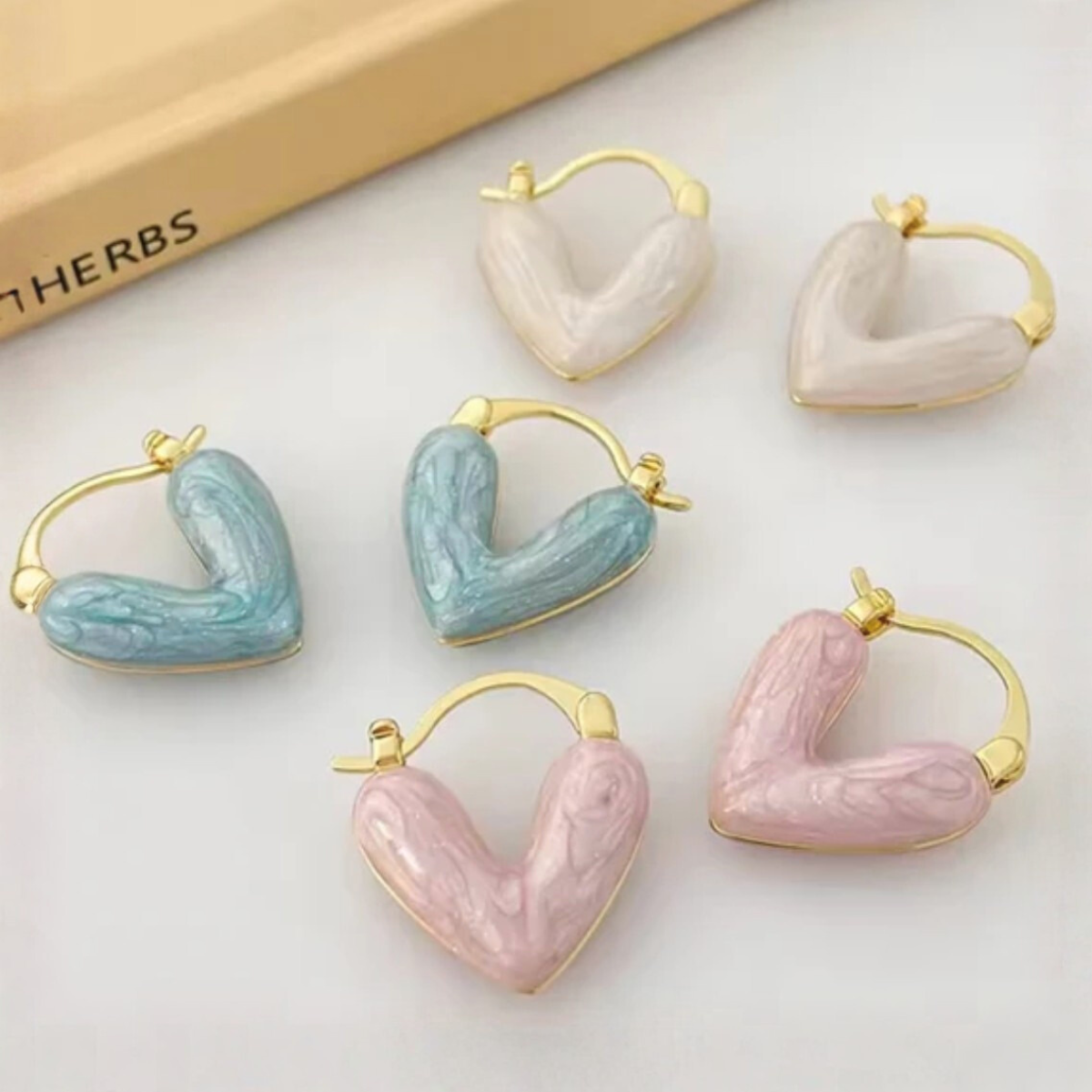 Three Colors of Love Earrings - Tinyminymo