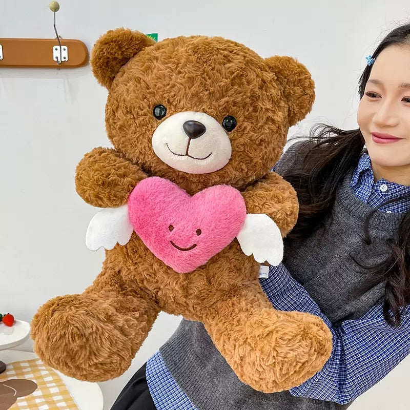 Cute Plush Bear Soft Toy for Kids and Decor - Tinyminymo