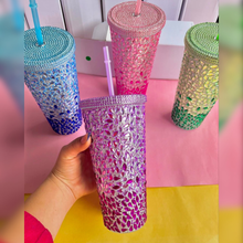 Load image into Gallery viewer, Purple Color Glitter Tumbler - Tinyminymo
