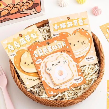 Three Different Designs of Animal Sticky Notes - Tinyminymo
